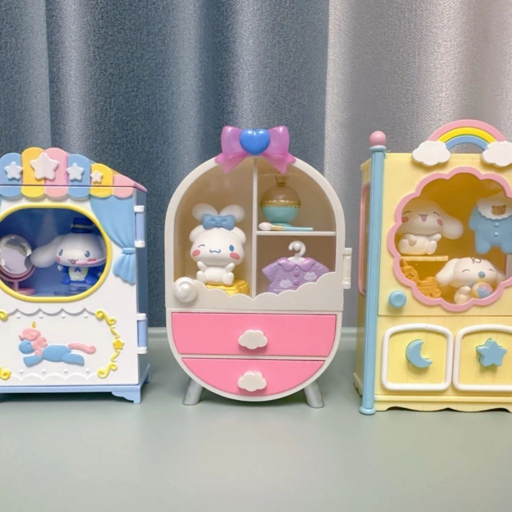 Cinnamoroll Secret Closet Rement Re Ment Original Selected Blind Box Figure Miniature
