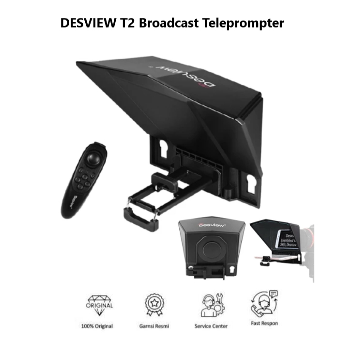 DESVIEW T2 Broadcast Teleprompter - DESVIEW T2 Broadcast Teleprompter Original