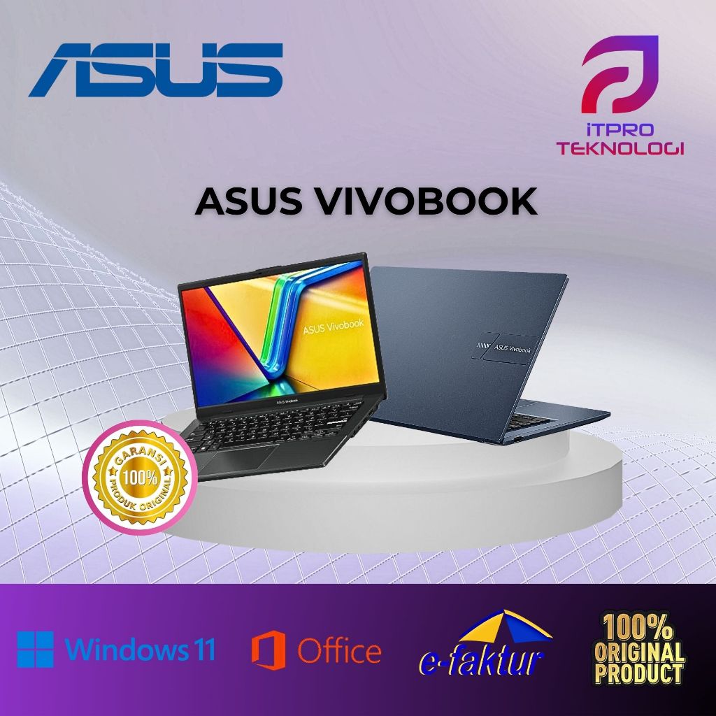 ASUS VIVOBOOK 14 A1404VA Core I7-1355 16GB 1TB 14" FHD VIPS W11 + OHS + M365B
