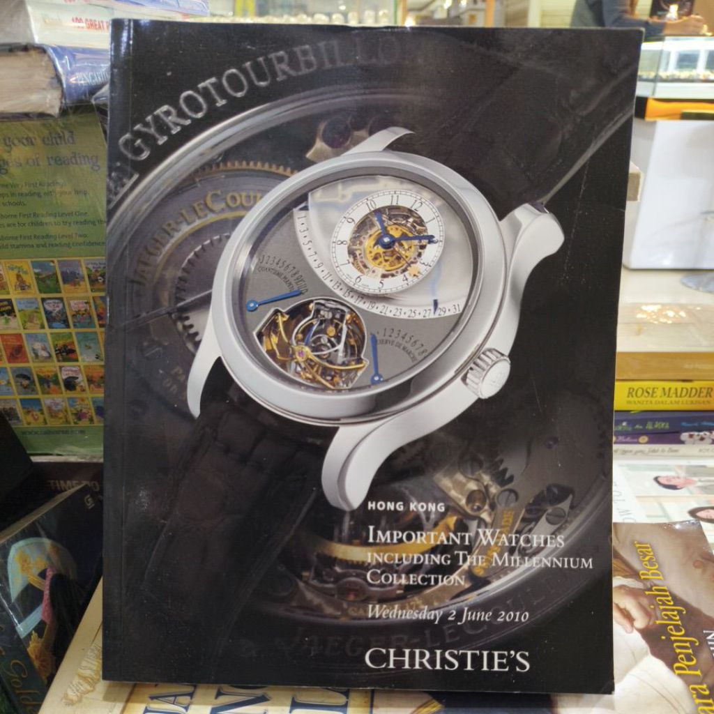 Buku CHRISTIE'S HONG KONG IMPORTANT WATCHES INCLUDING THE MILLENNIUM COLLECTION