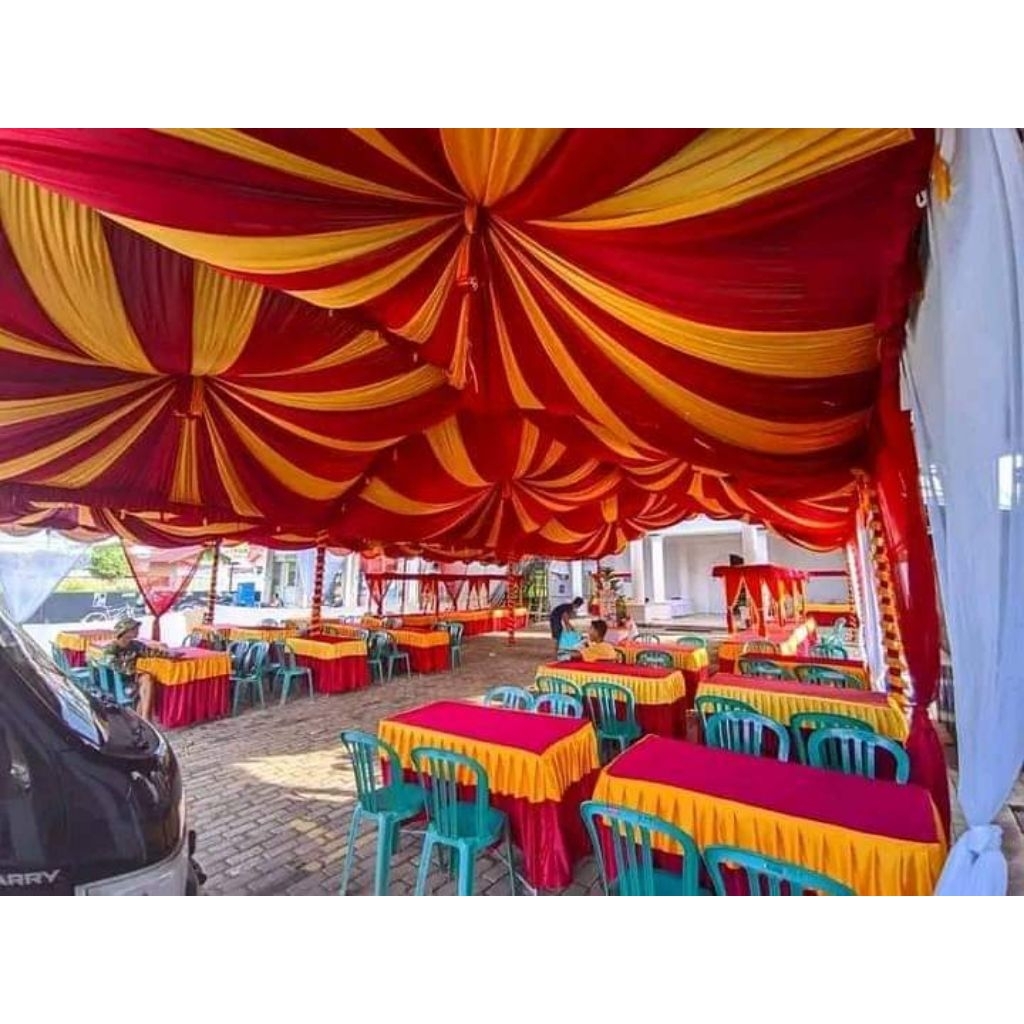Plafon Dekor/Plafon Balon ukuran 5×6