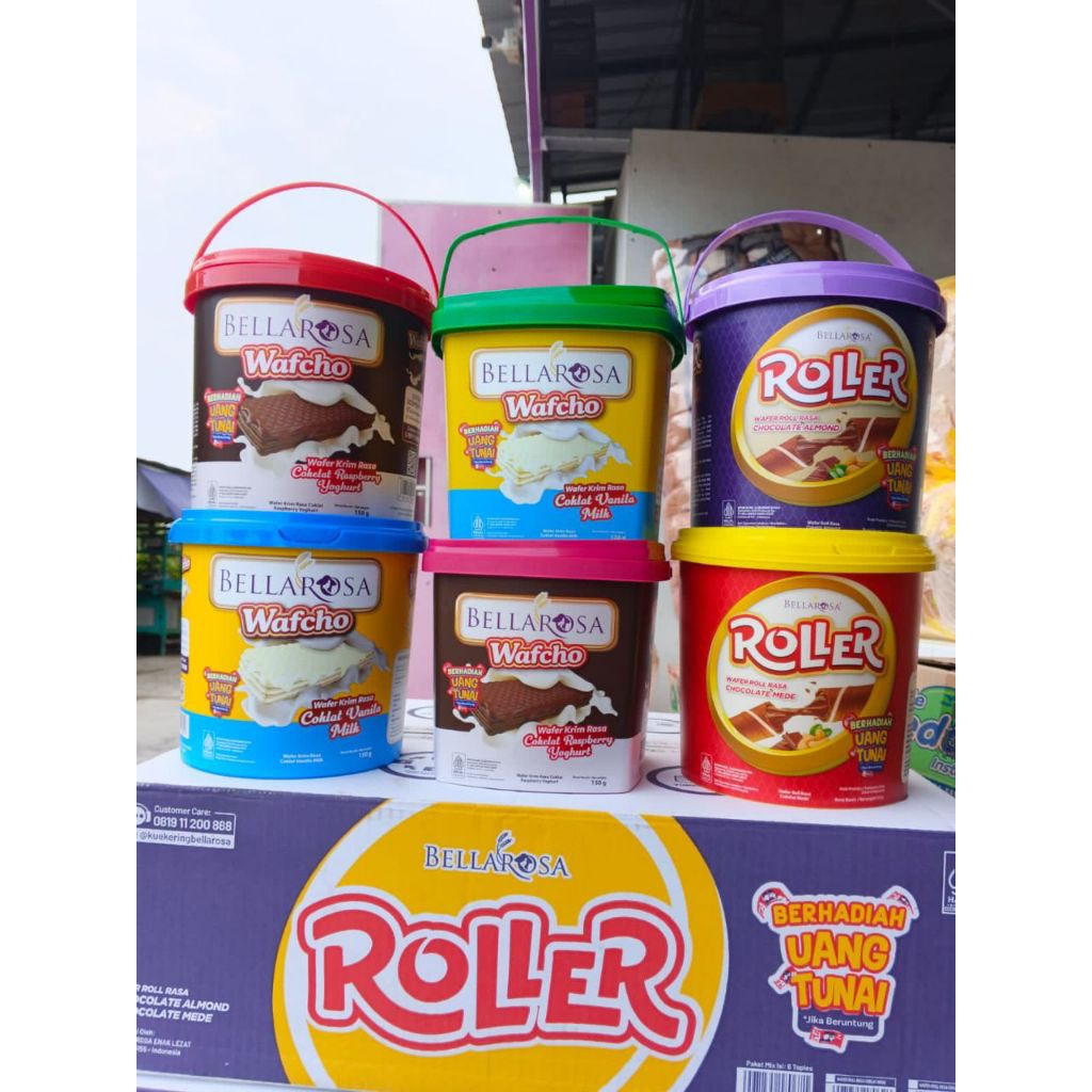 Bellarosa wafer coklat