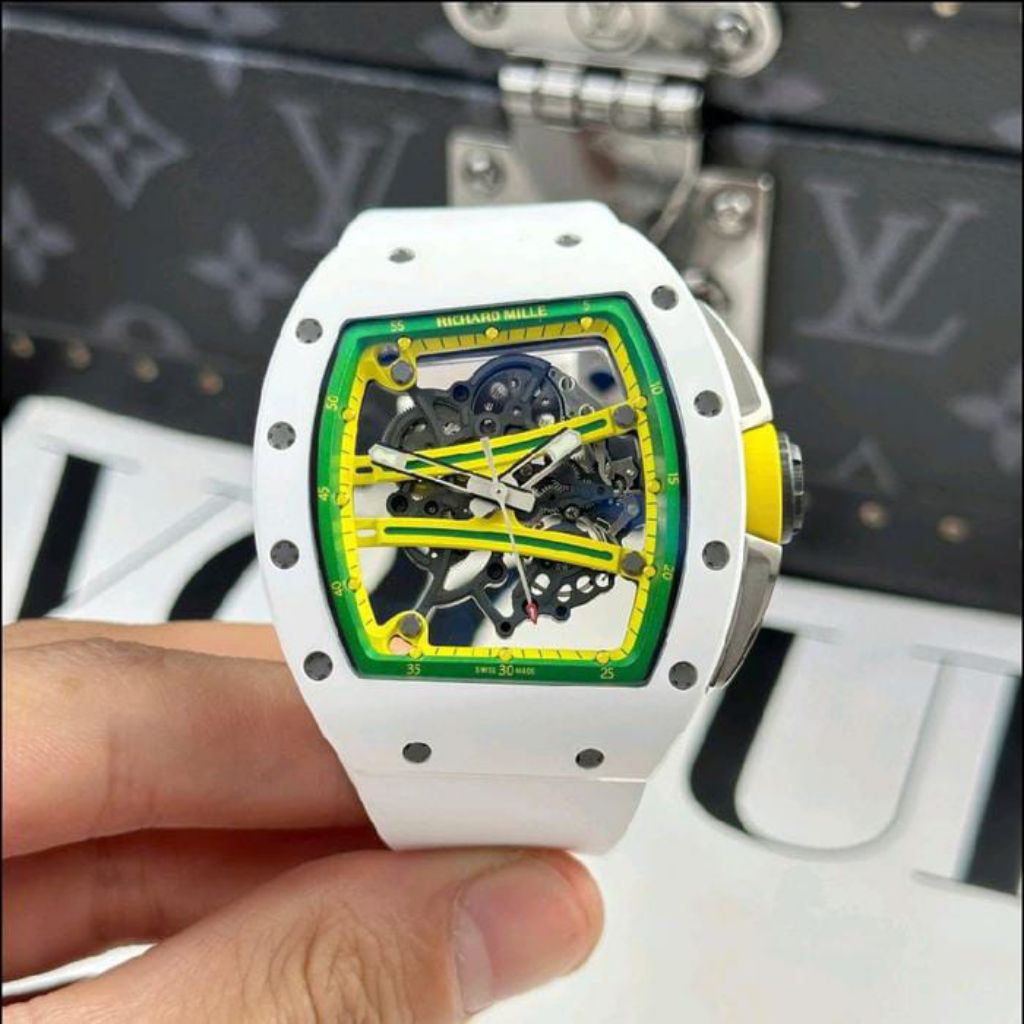 JAM TANGAN RM61-01 CERAMIC WHITE SELF WINDING DM 50MM