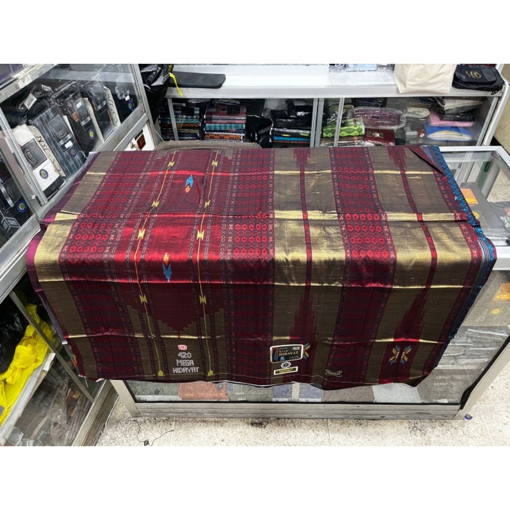 COD Sarung Sultan Full Sutera Mega Hidayat 420