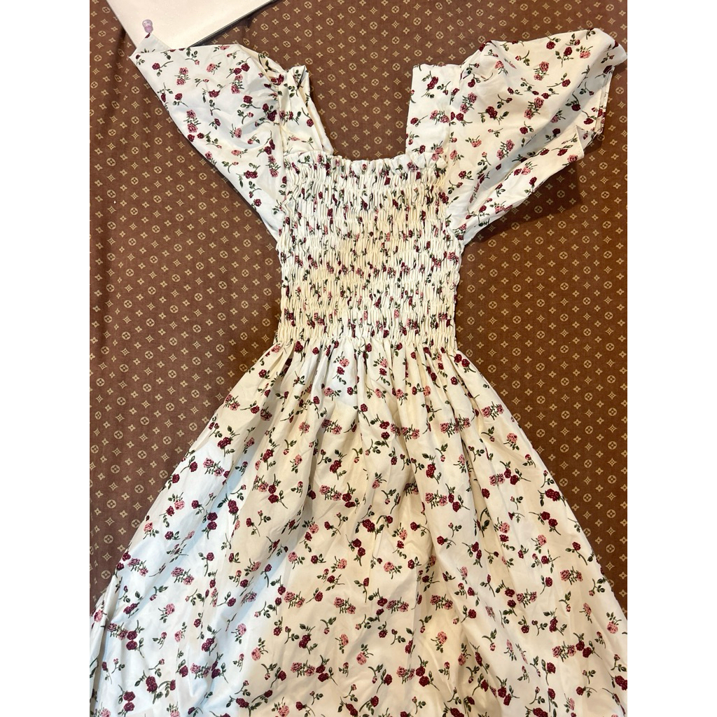 dress bunga bunga preloved