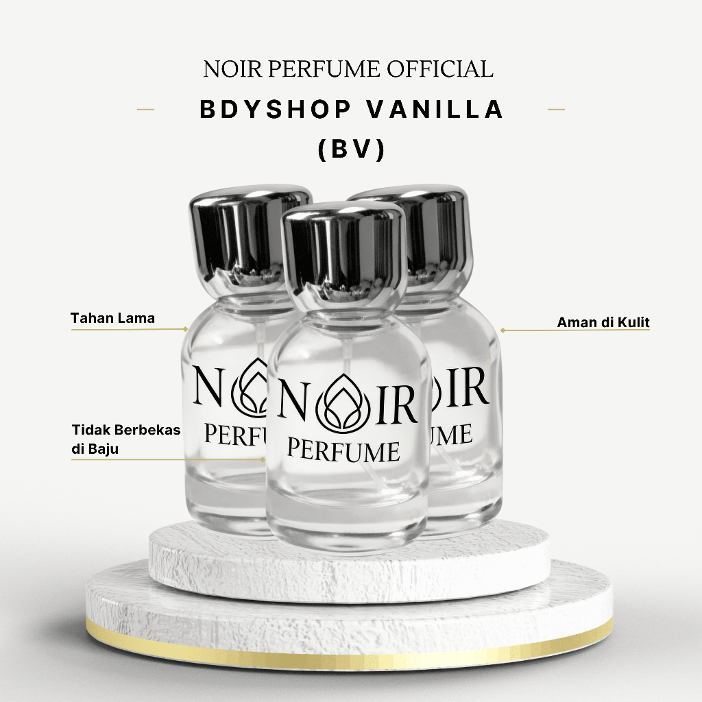 Noir Parfume Bodyshop Vanilla (BV)