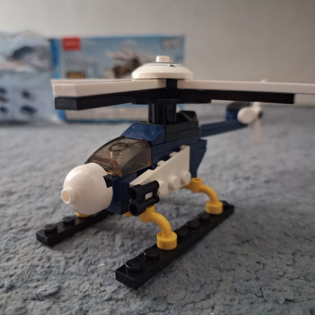 Mainan lego Miniso Miniboy 03 "Helikopter"