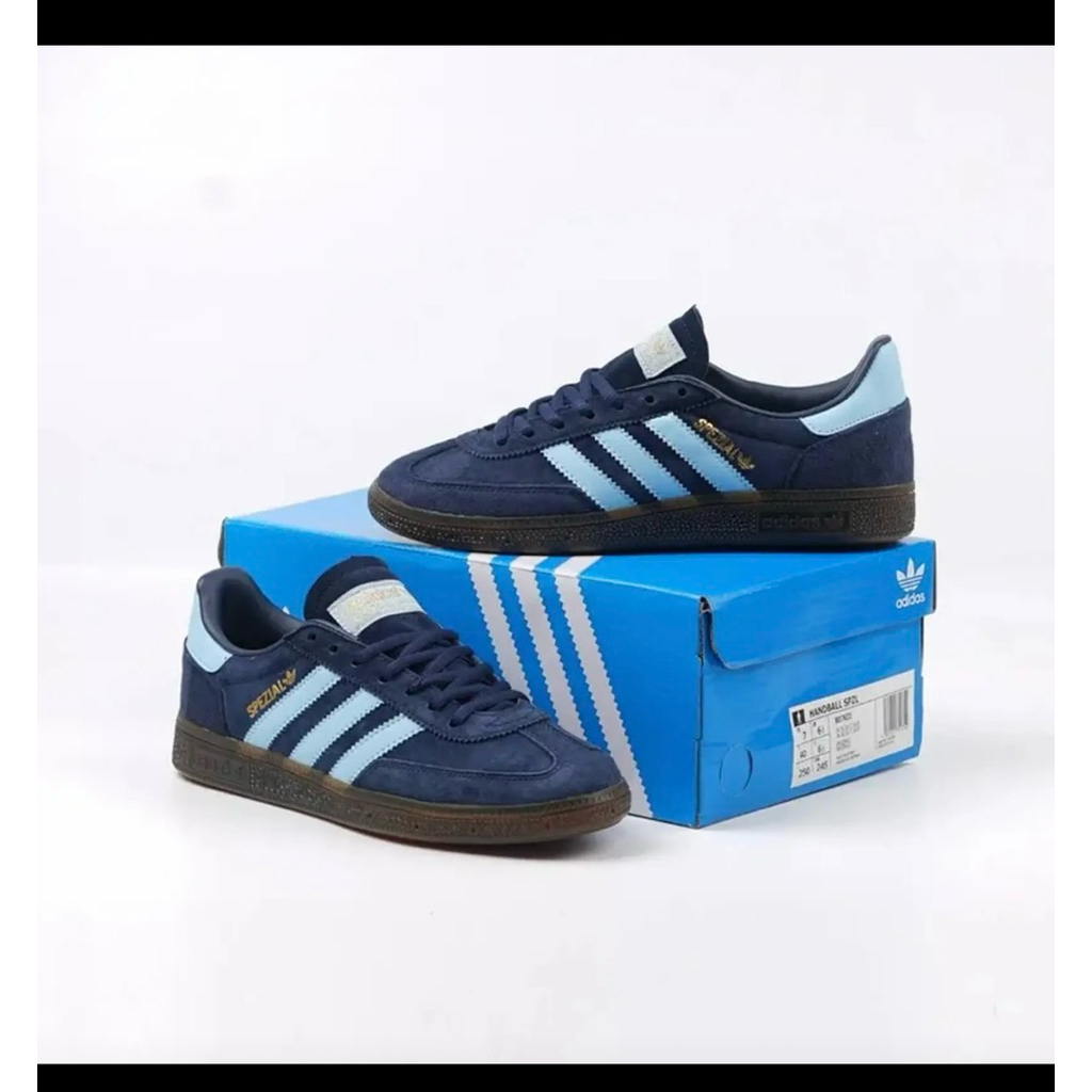 (Gratis Kaos Kaki) Sepatu Handball  Spzl Size 36-44 Kekinian Termurah Sepatu Sneakers Casual Pria Wa