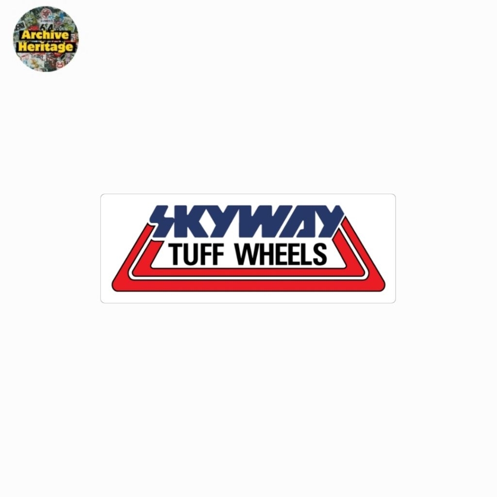 sticker Skyway Tuff Wheels bmx cycling vintage stiker