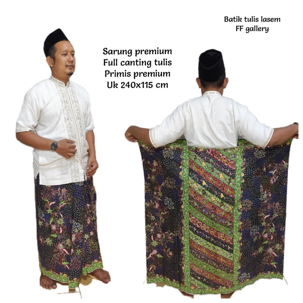 sarung premium batik tulis lasem