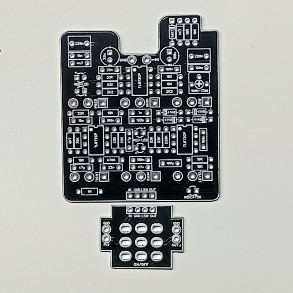 T-Audio PCBFX-013 Based on Friedman BE-OD BE OD Overdrive Distortion Pedal Guitar Effect 1590B