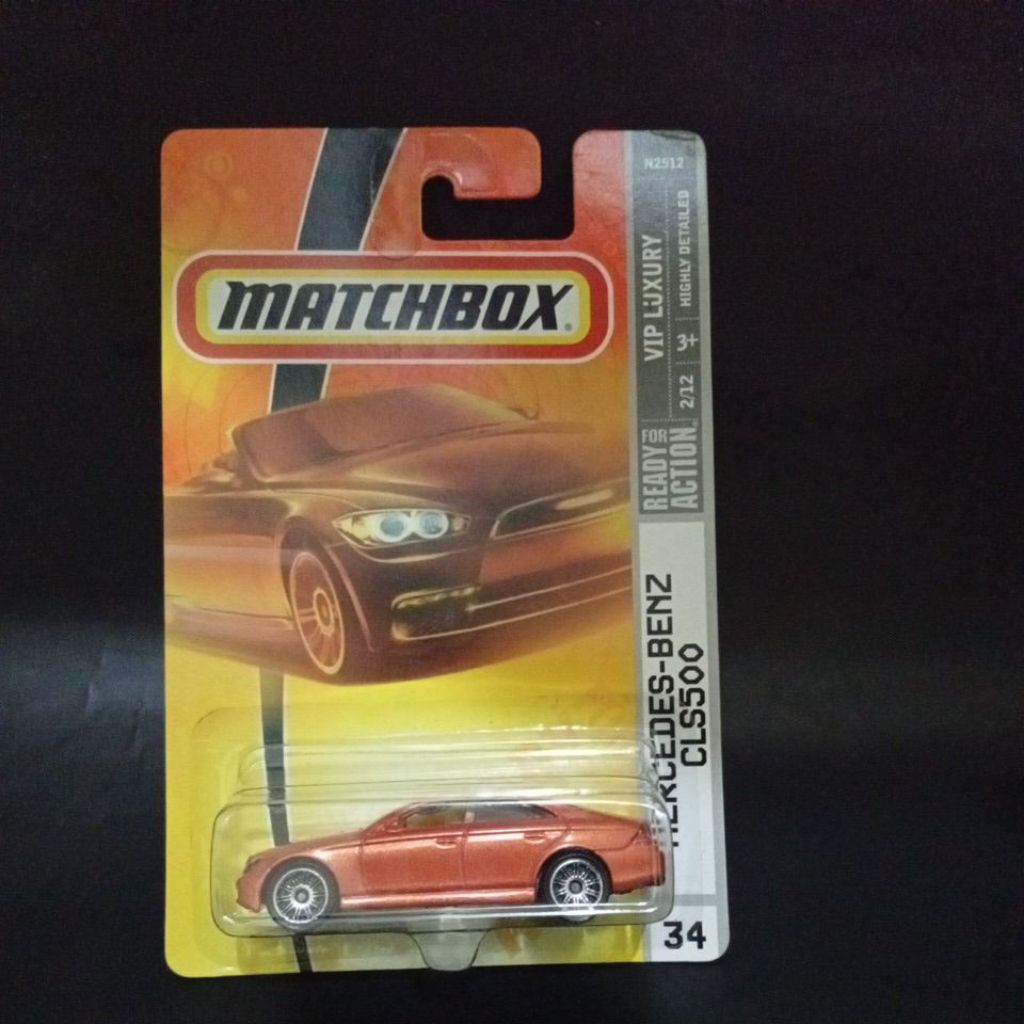 Matchbox Mercedes Benz CLS 500 orange