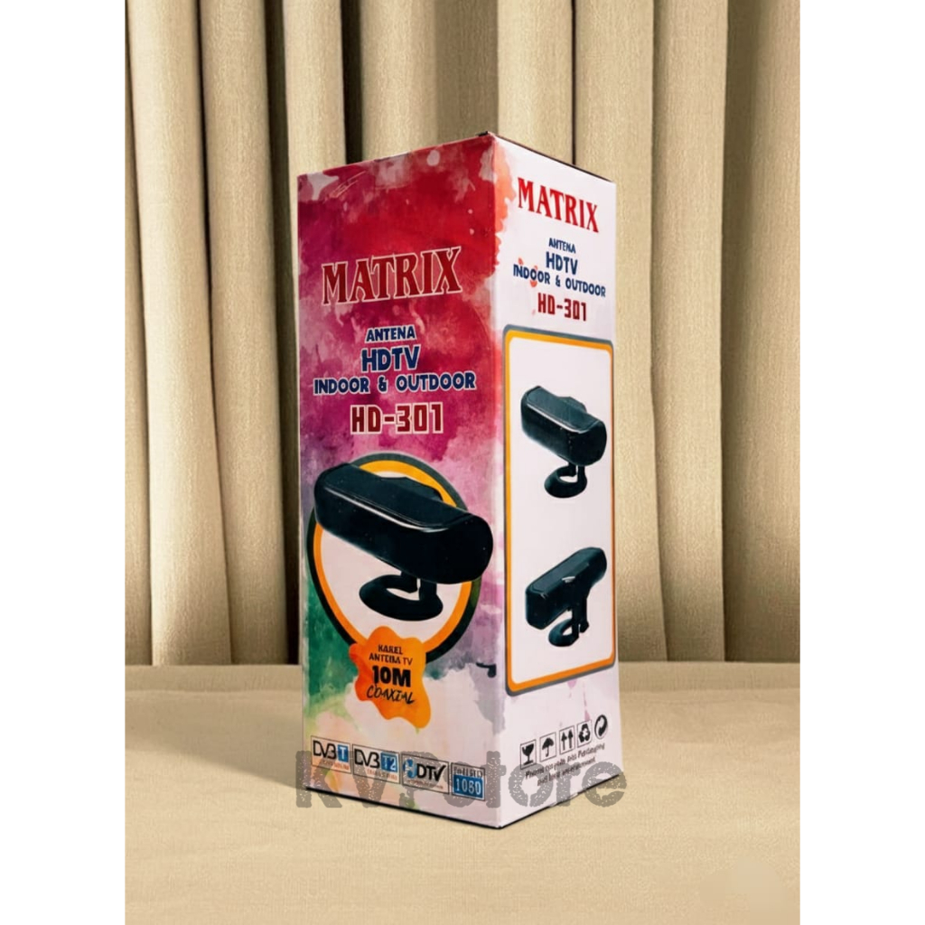 ANTENA TV DIGITAL HD 301 + BOOSTER HD301 MATRIX
