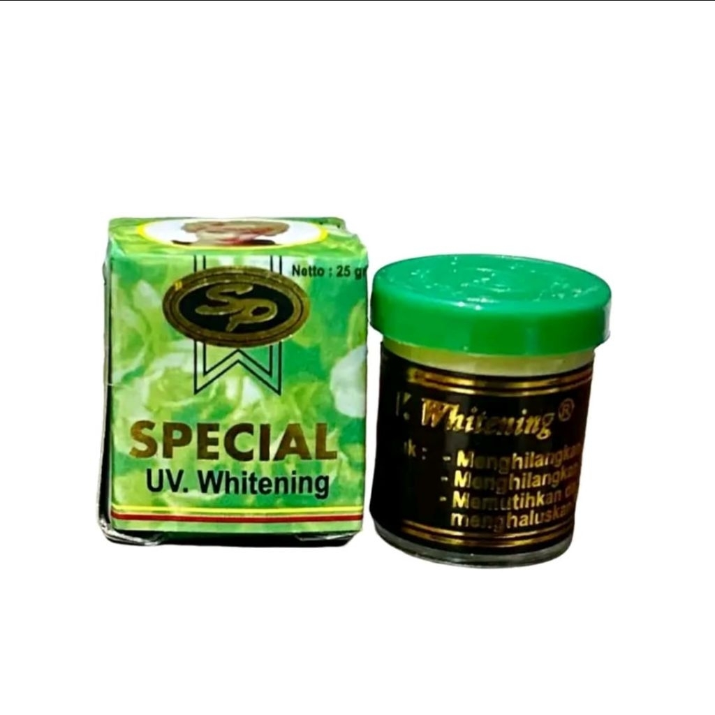 Cream super SP hijau super uv perawatan muka