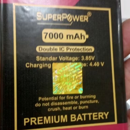 Promo Battery Batre Baterai Vivo V11 V11i B-E8 BE8 Double Power 7000mah 2 IC Protector Batu Batrai H