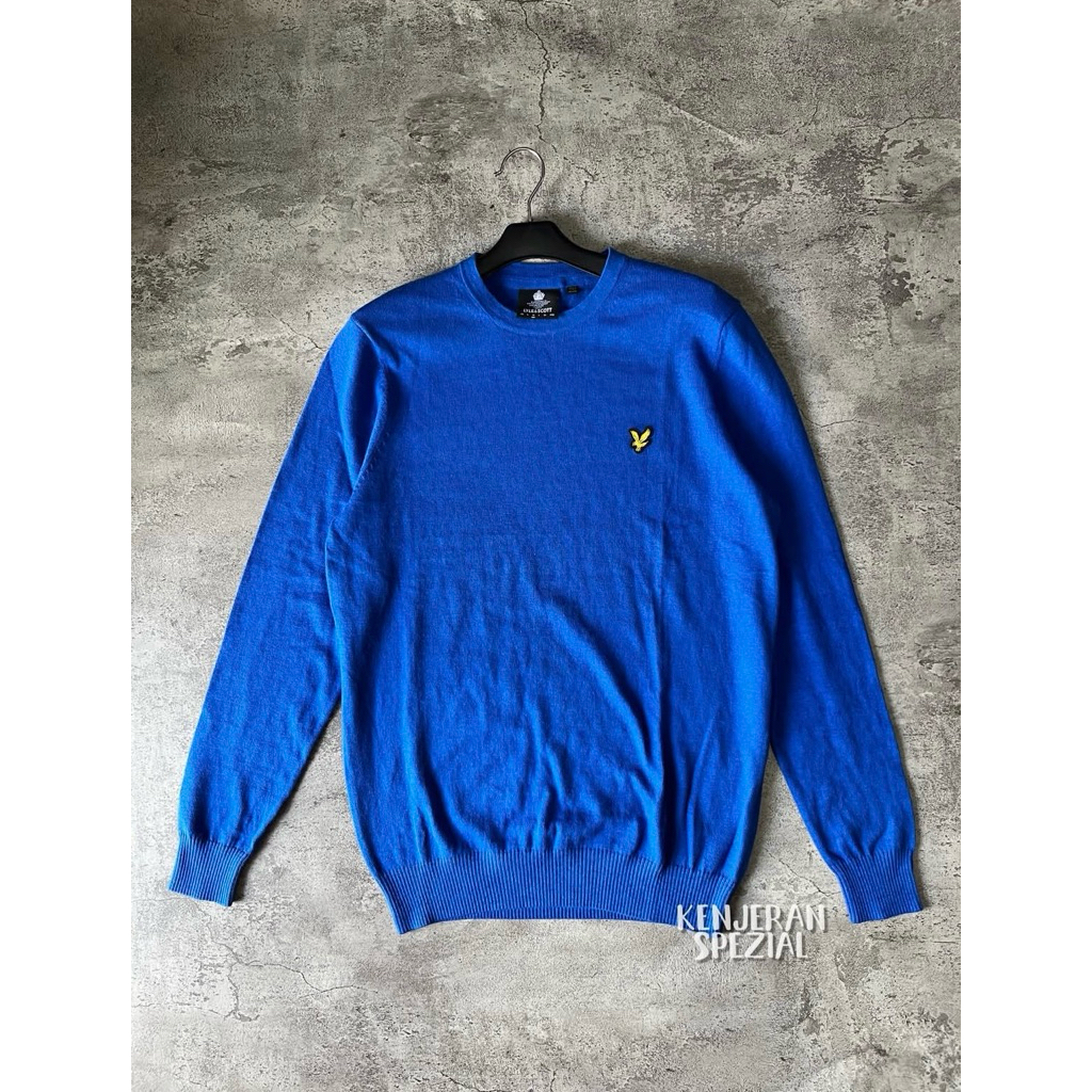 Crewneck Lyle & Scott Blue