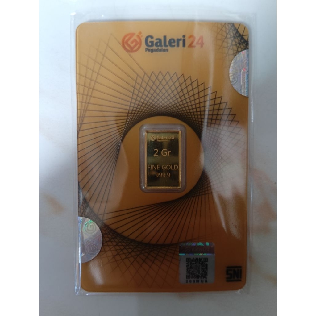 Emas Galeri 24 Certicard 2 Gram