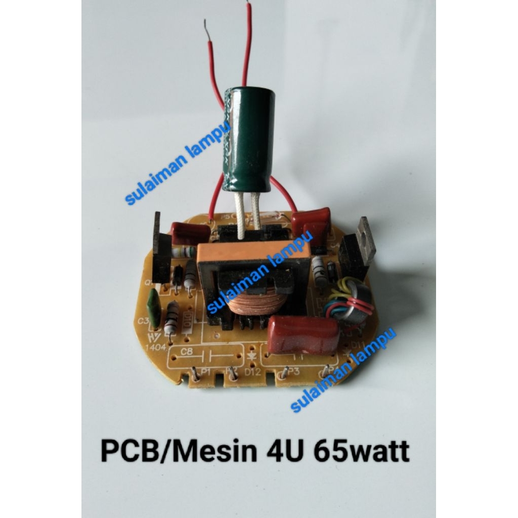 Mesin/PCB Lampu LHE 4U 65W
