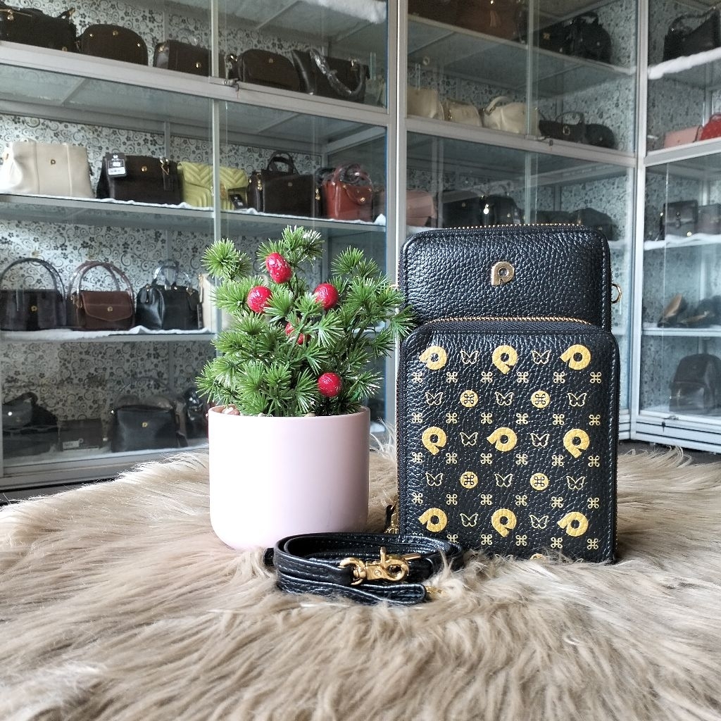 Dompet hp papillon D1076 warna hitam, asem, merah