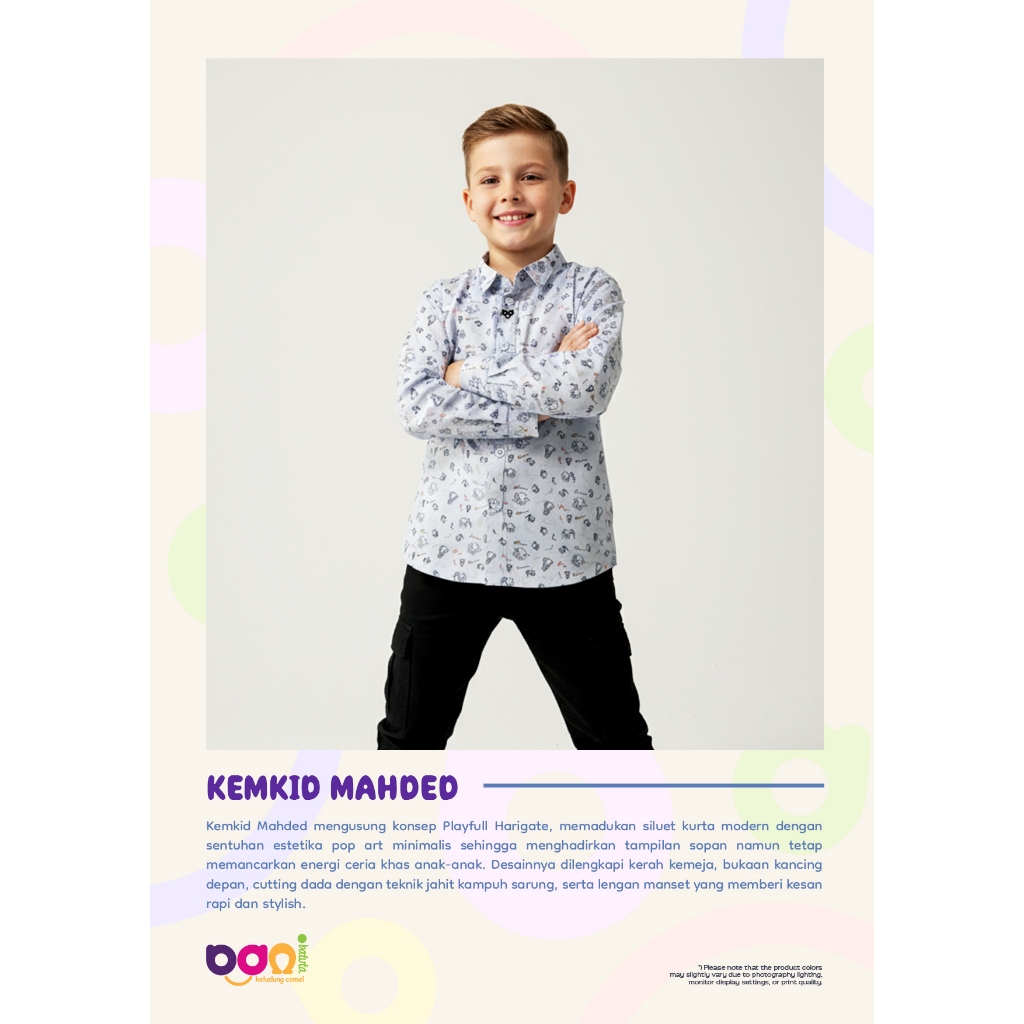 Kemkid Mahded Mst | Kemeja Koko anak Mahded | Koko Anak | Baju Koko Anak Terbaru | Baju koko anak ra