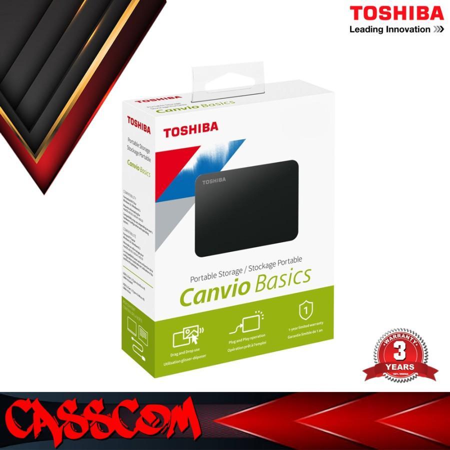 Toshiba External Hardisk Toshiba Canvio Basic - 2.5" - 1tb (HDD)