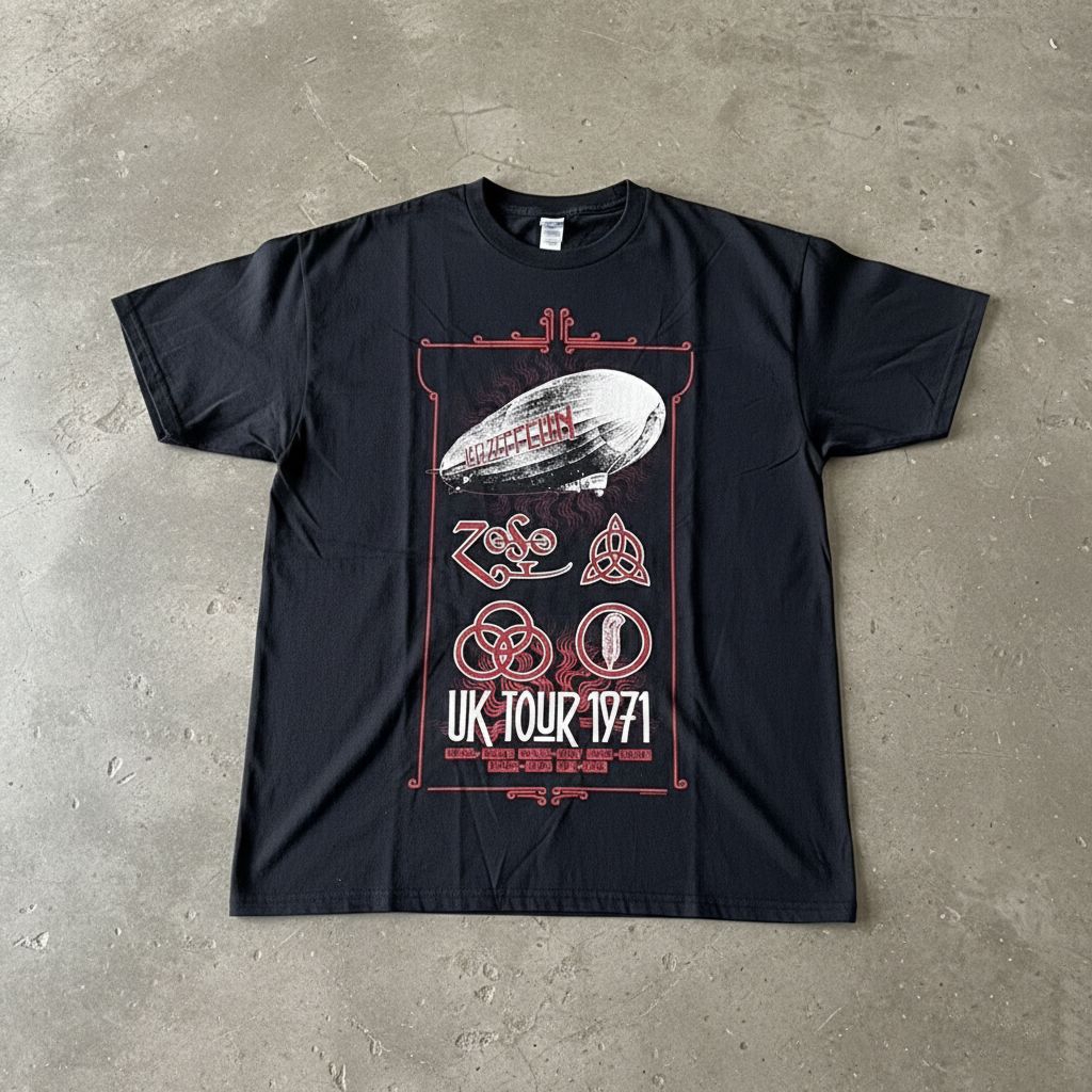 KAOS BAND OFFICIAL LED ZEPPELIN - UK TOUR 71