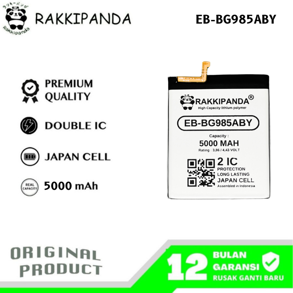 RakkiPanda - EB-BG985ABY Samsung S20 Plus Batre Batrai Baterai