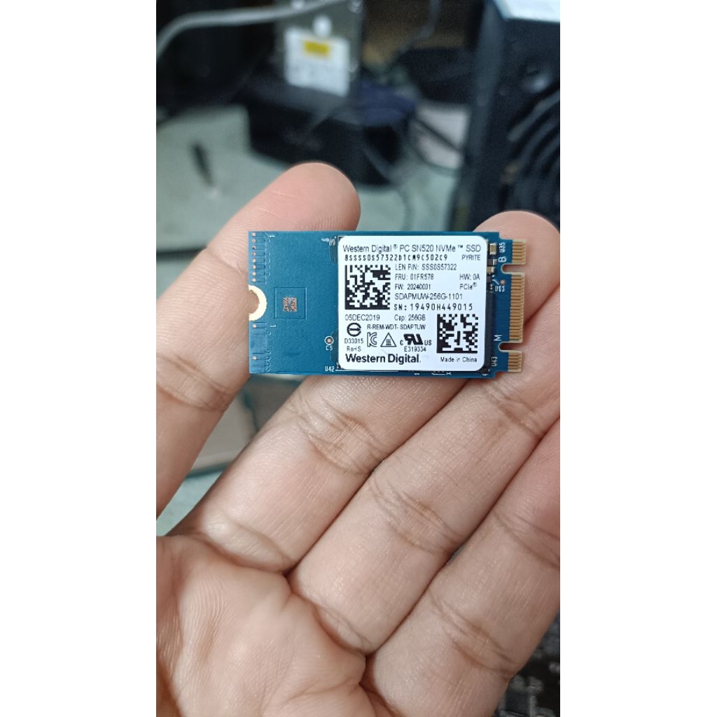 SSD M2 MVME PC520 256