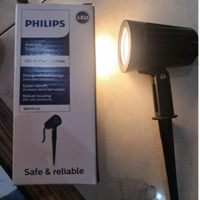 Lampu led taman philips 3W 3Watt outdoor lampu sorot philips 220V