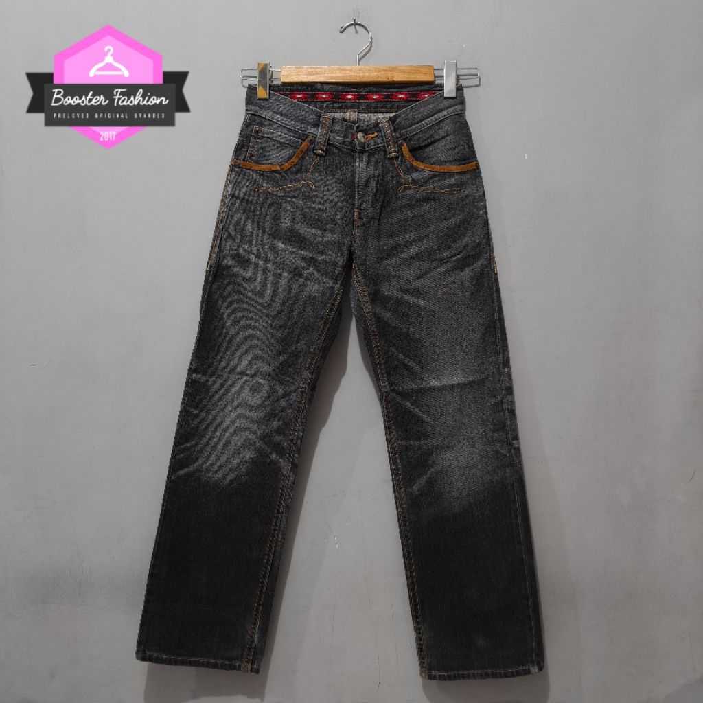JEANS EDWIN EXCLUSIVE VINTAGE BLACK WASH SIZE 27-28