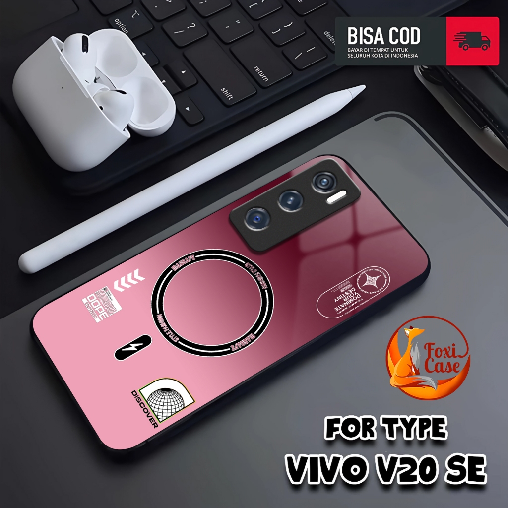 Softcase Vivo V20 SE Casing Vivo V20 SE Vivo V2022 V2023 Case Glossy - Kesing Kaca Kilau - Casing Co