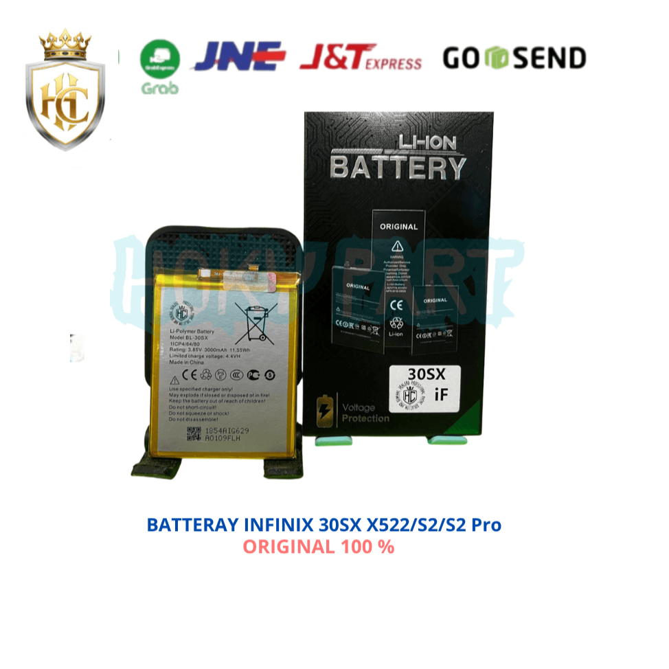 BATERAI X522/S2/S2 Pro 30SX ORIGINAL