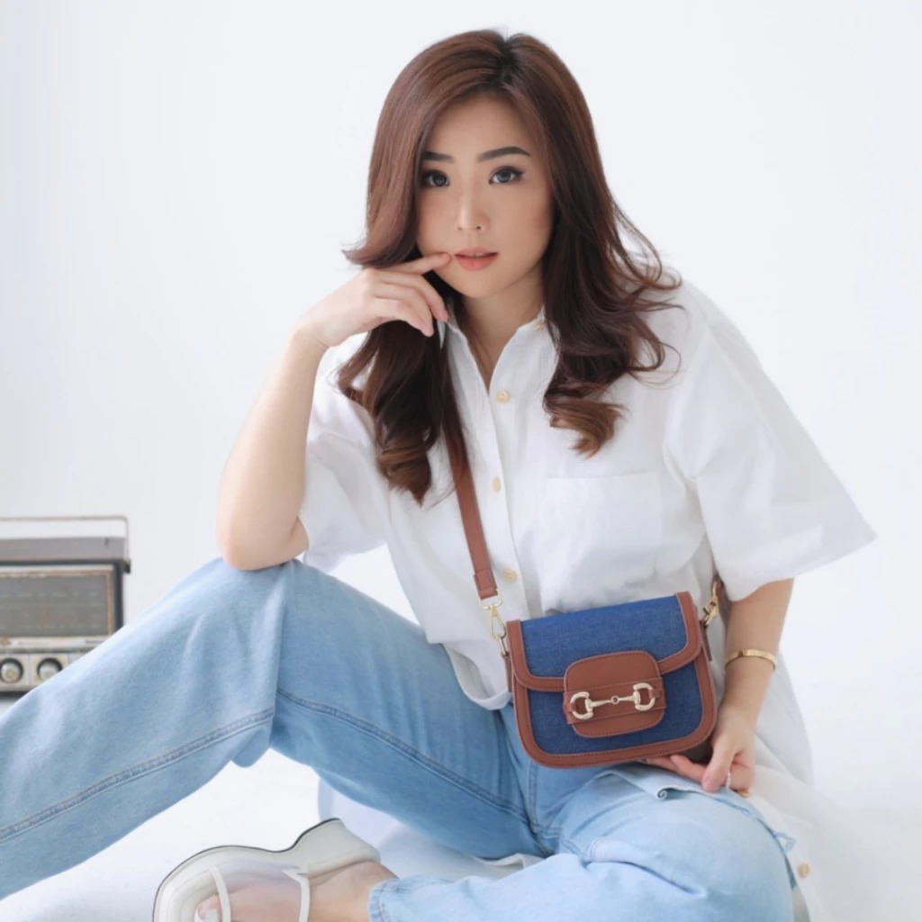 SNY x Aita Christina - Jackson Denim Bag | Shoulder & Crossbody Bag Mini - NEW