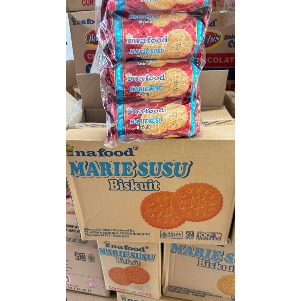 ( ISI 20 ) Marie Susu Biskuit Roll 1 Karton isi 20pcs
