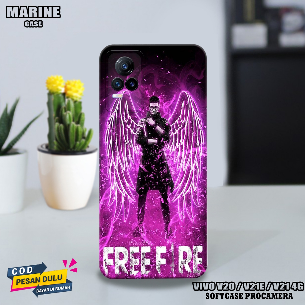 case vivo v21e / v20 / v21 4g ( ff ) vivo v21e / v20 / v21 4g - casing hp  - case hp - case terbaru 