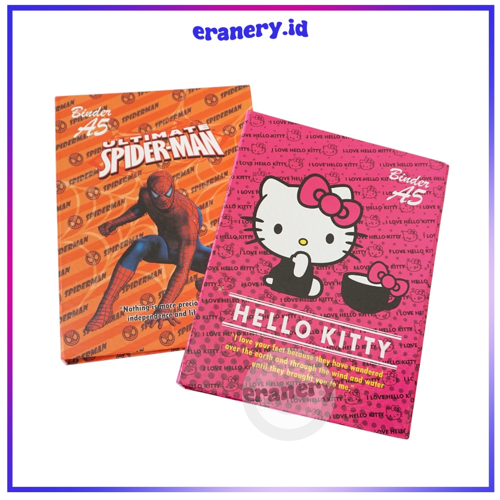 BINDER A5 / LOOSE LEAF BINDER KARAKTER / BINDER LUCU