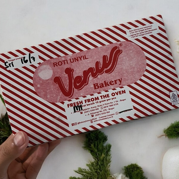 Roti Unyil Venus FRESH FROM OVEN Oleh Oleh Bogor Jakarta Bandung Cemilan Viral Bogor