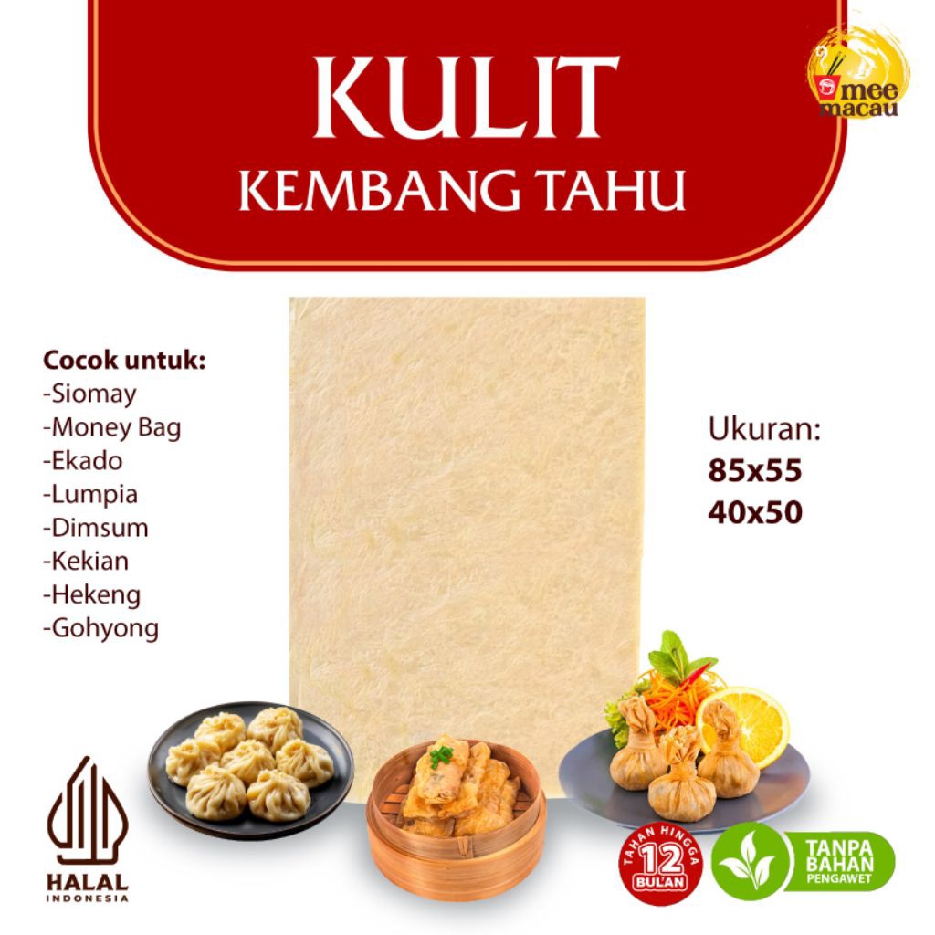 [ASIN] Kulit Kembang Tahu Dimsum Kekian Hekeng Halal
