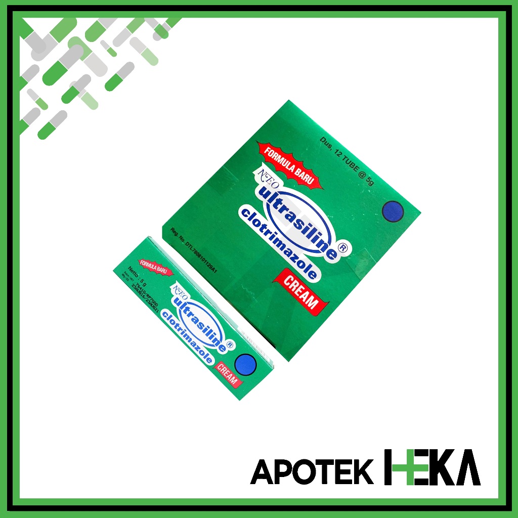 Neo Ultrasiline 5g Cream - Salep Obat Jamur Kulit Box isi 12 (SEMARANG)