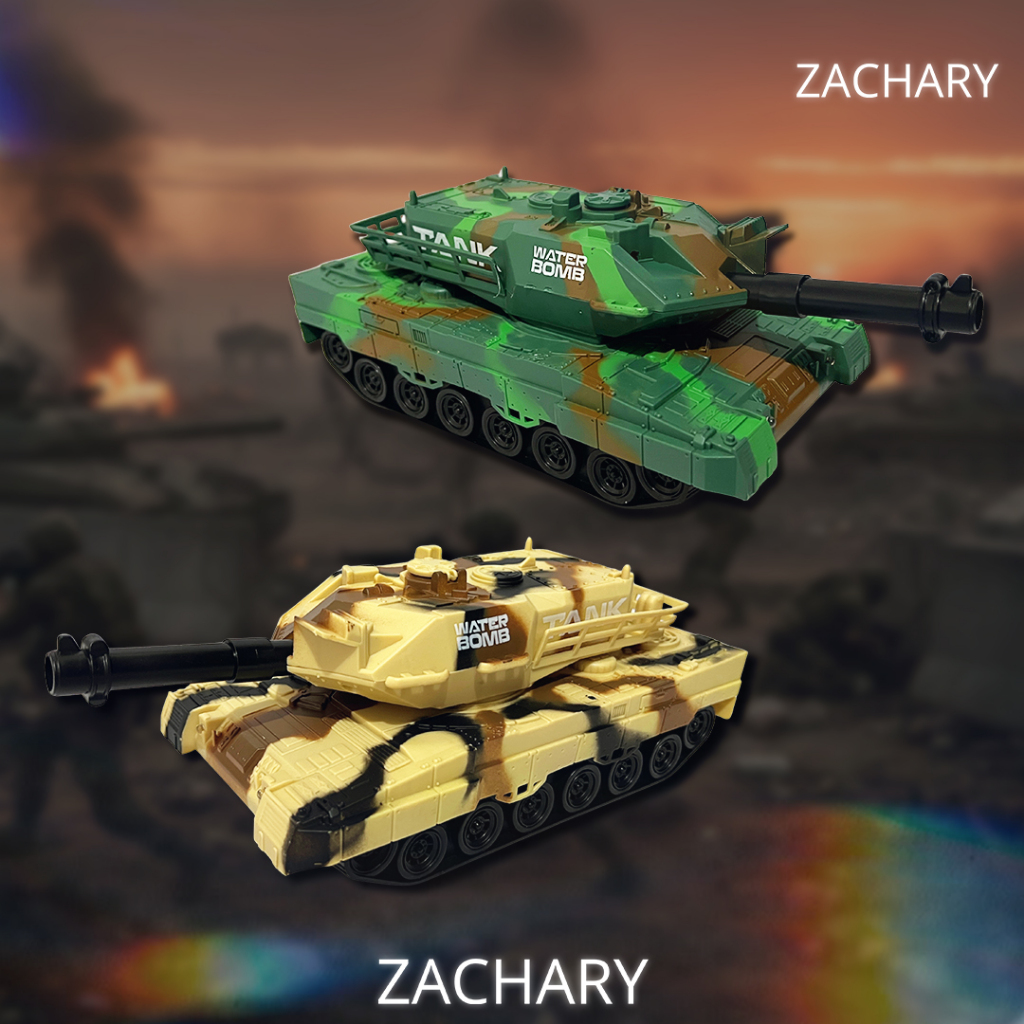 MAINAN TANK BAJA BISA MENEMBAKAN BUBBLE