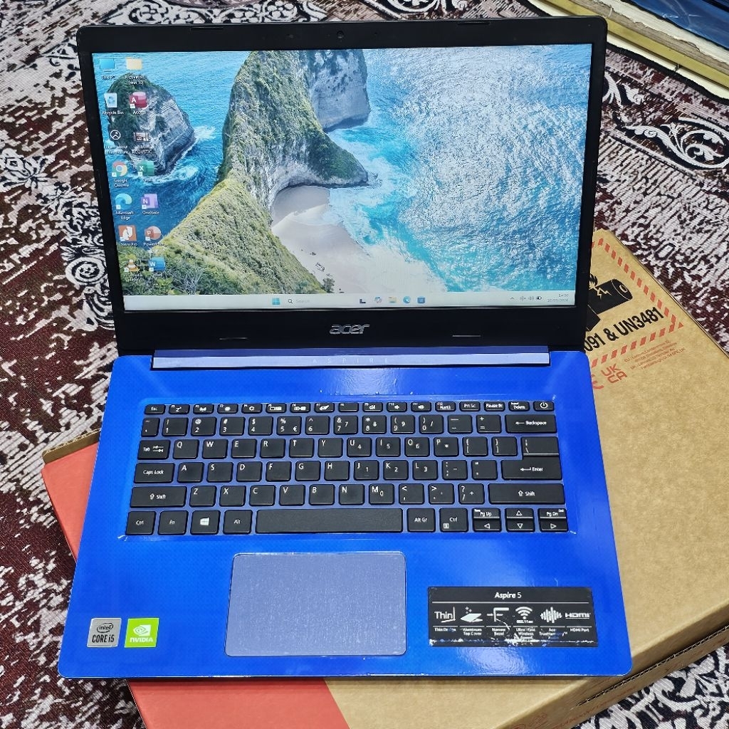 Laptop Acer Aspire 5 Intel Core i5-10210U RAM 4GB SSD 256GB Dual VGA NVIDIA GEFORCE MX250 2GB DDR 5 