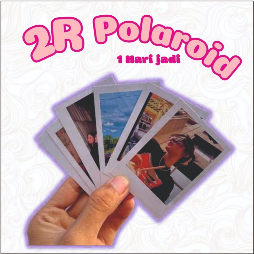 Cetak Foto Instan 2R Art Carton 6x9cm Jasa Cetak Foto Murah 200pcs