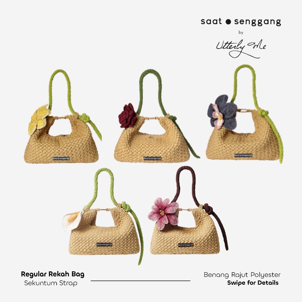 Saat Senggang Koleksi Sekuntum - Rekah Bag