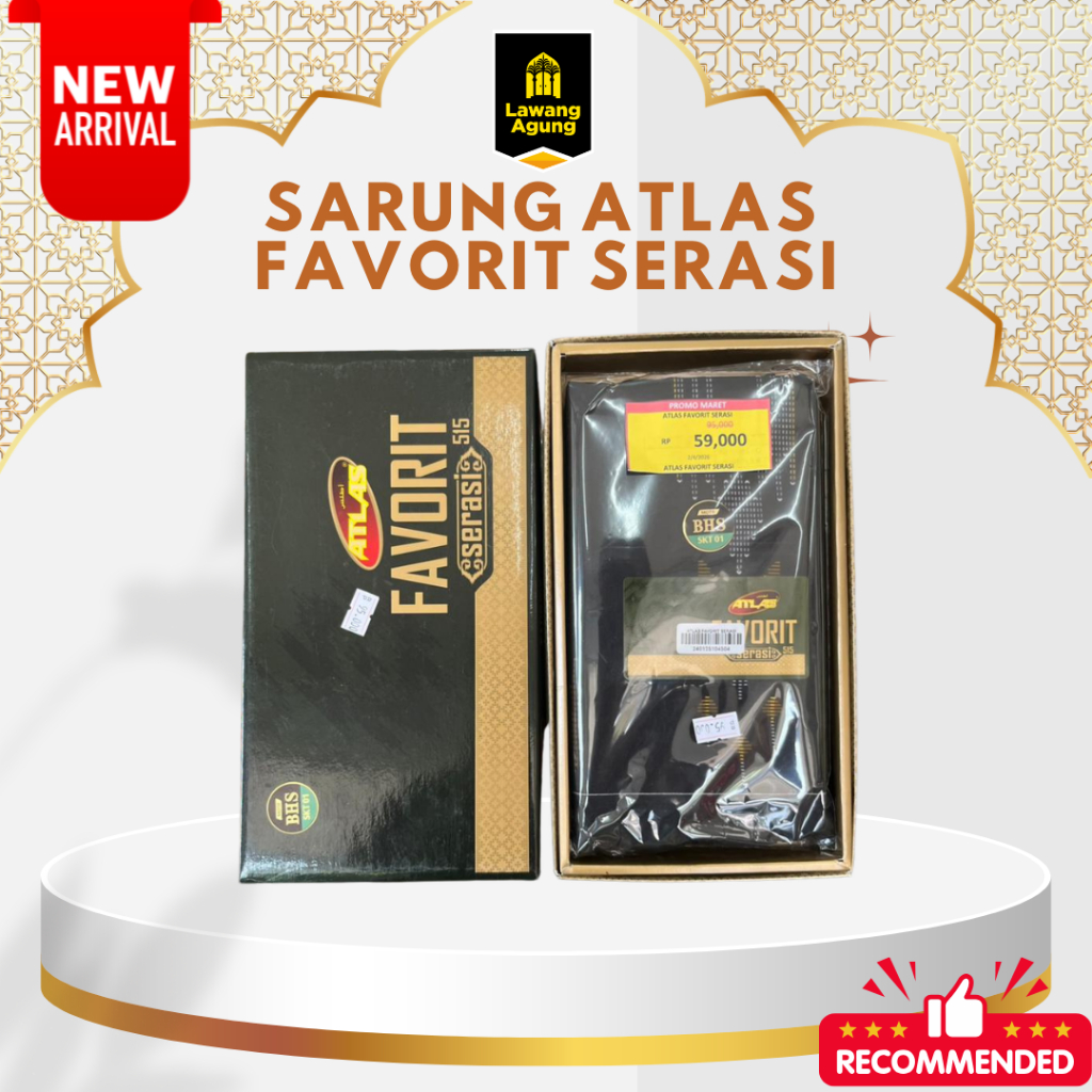 SARUNG ATLAS FAVORIT SERASI I SARUNG ATLAS BHS I SARUNG MOTIF I SARUNG FAVORIT SERASI RAYON FAVORIT