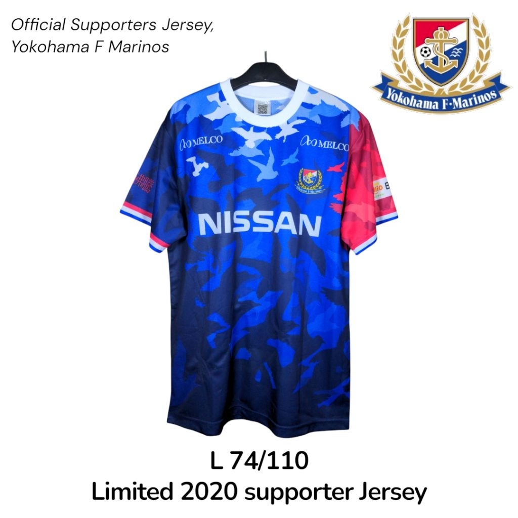 YOKOHAMA F Marinos Original Limited Edition Supporter Jersey Size L 2020