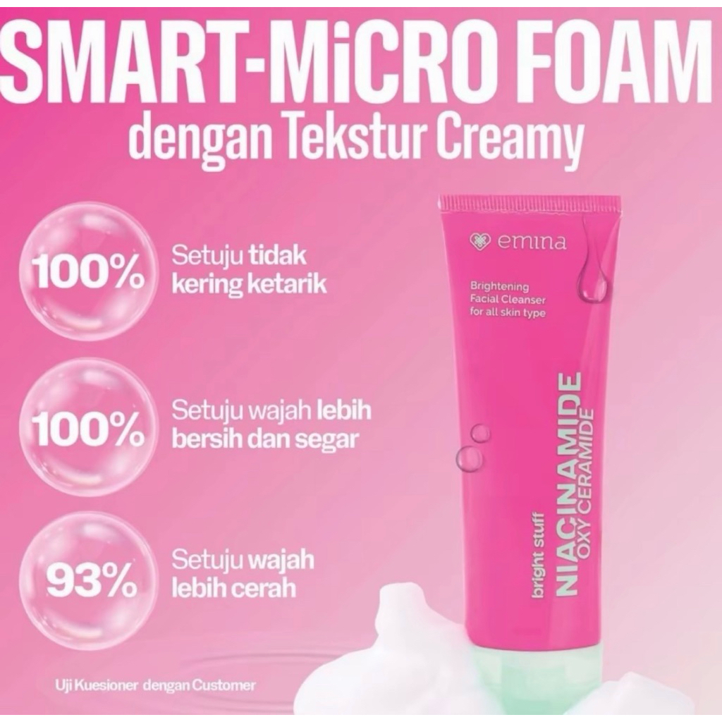 face wash emina | FACIAL WASH EMINA | PENCUCI MUKA WAJAH
