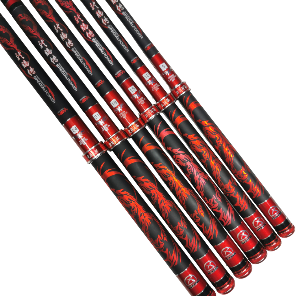 X-CROSS Joran Tegek JUXING Carbon 540 Cm Dengan Sarung