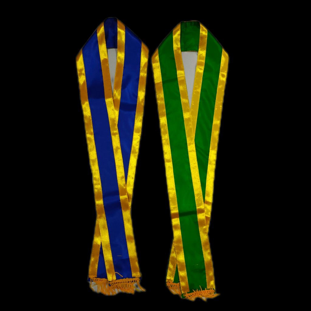 SELEMPANG WISUDA POLOS /SELEMPANG UPACARA POLOS /SELEMPANG PENTAS POLOS/selempang polos