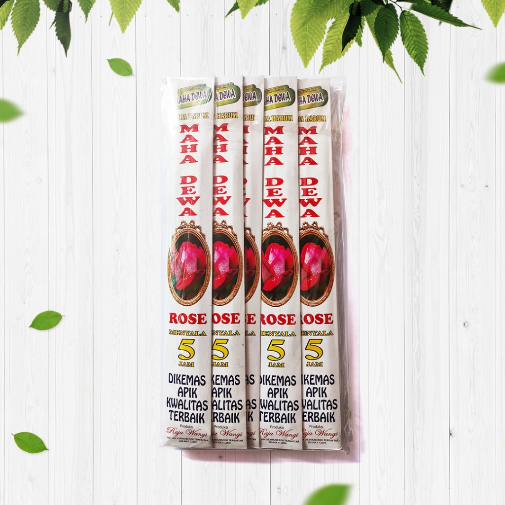 Dupa Maha Dewa 5 Jam Aroma Rose / Dupa Harum 5 Jam