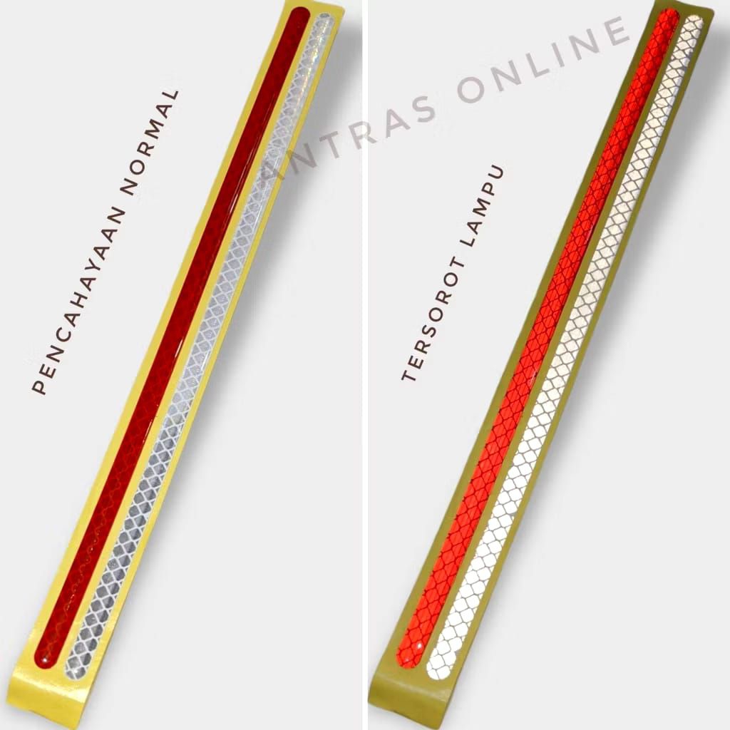 Reflektif Plat nomor Motor Dan mobil – Stiker Timbul Mata kucing